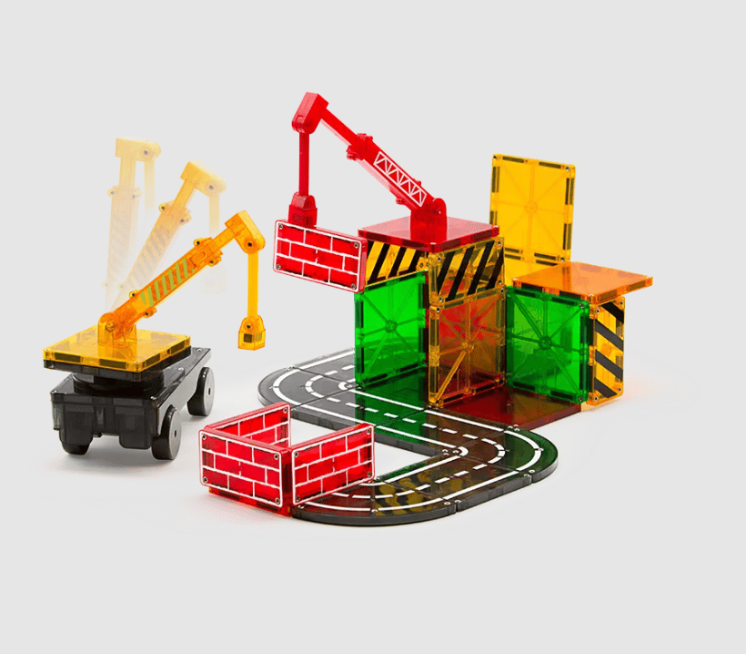Magna-Tiles Builder Set de construcții magnetice din 32 de piese